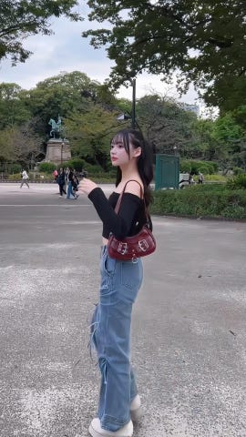 フリンジリボンセミフレアデニムパンツ[ks004] | レディース