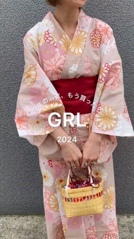 ラメ入り菊花×鞠浴衣セット[giu505] | レディースファッション通販の 