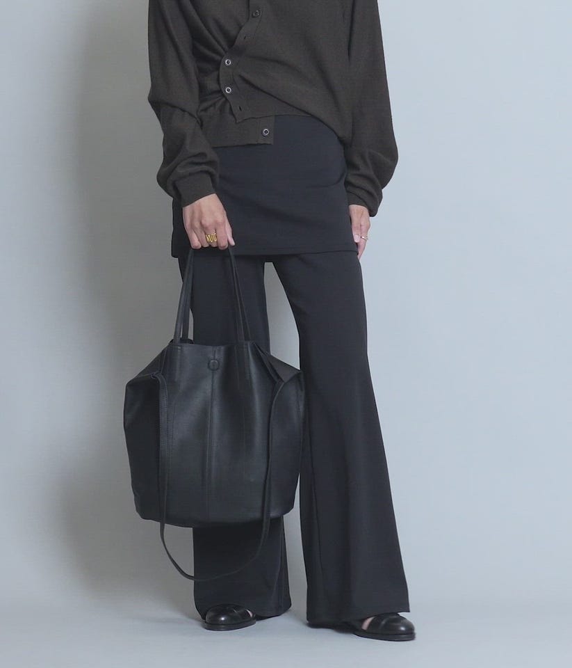 3WAY MIDIUM TOTE（SHORT）- BLACK - | Morphee(モルフェ) / バッグ