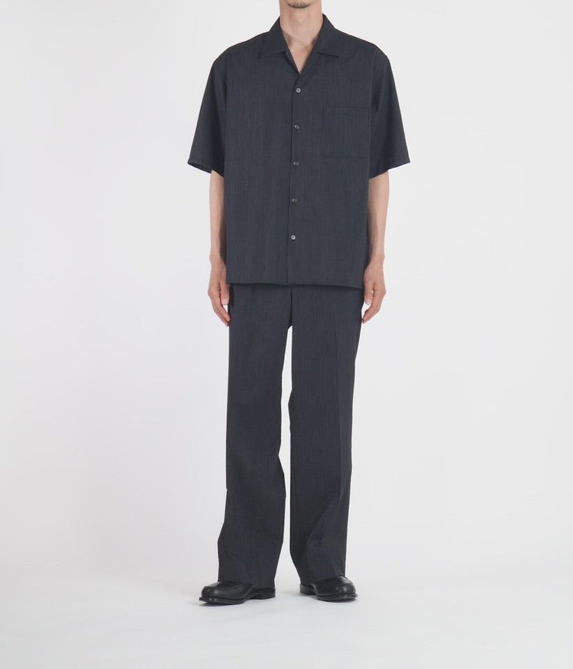 ビーフ(sw57)マッコウ×黒蝶貝 別注 OPEN COLLAR S/S SHIRT | marka(マーカ) / トップス 半袖シャツ