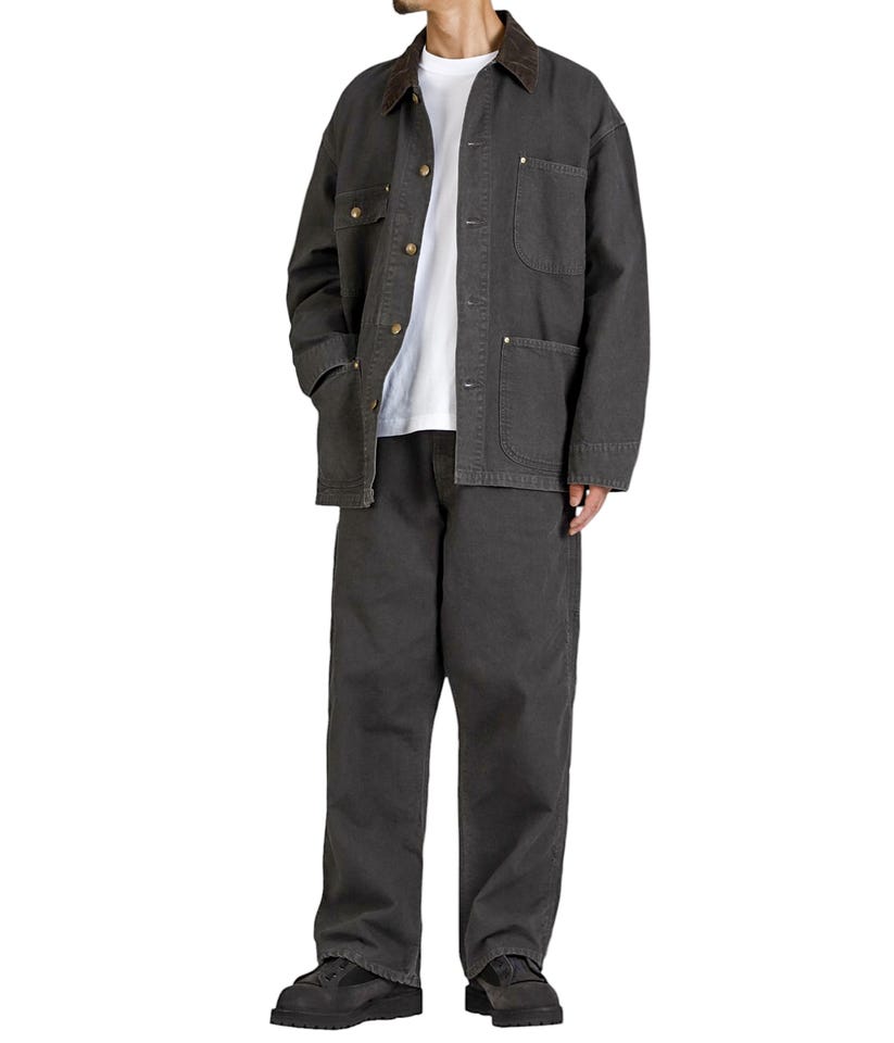 orslow silver&gold別注ブラックコーデュロイ 別注 RELAX FIT OXFORD COVERALL | orSlow(オアスロウ) / アウター