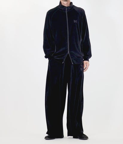 予約】別注 H. D. Track Pant - C/Pe Velour | NEEDLES