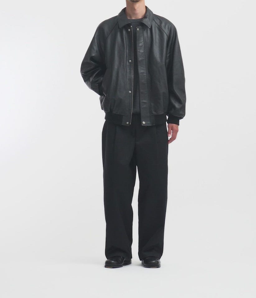 Cow Leather Raglan Blouson | Graphpaper(グラフペーパー) / アウター
