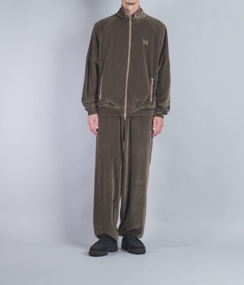 予約】別注 Track Pant - C/PE Velour | NEEDLES(ニードルズ) / パンツ