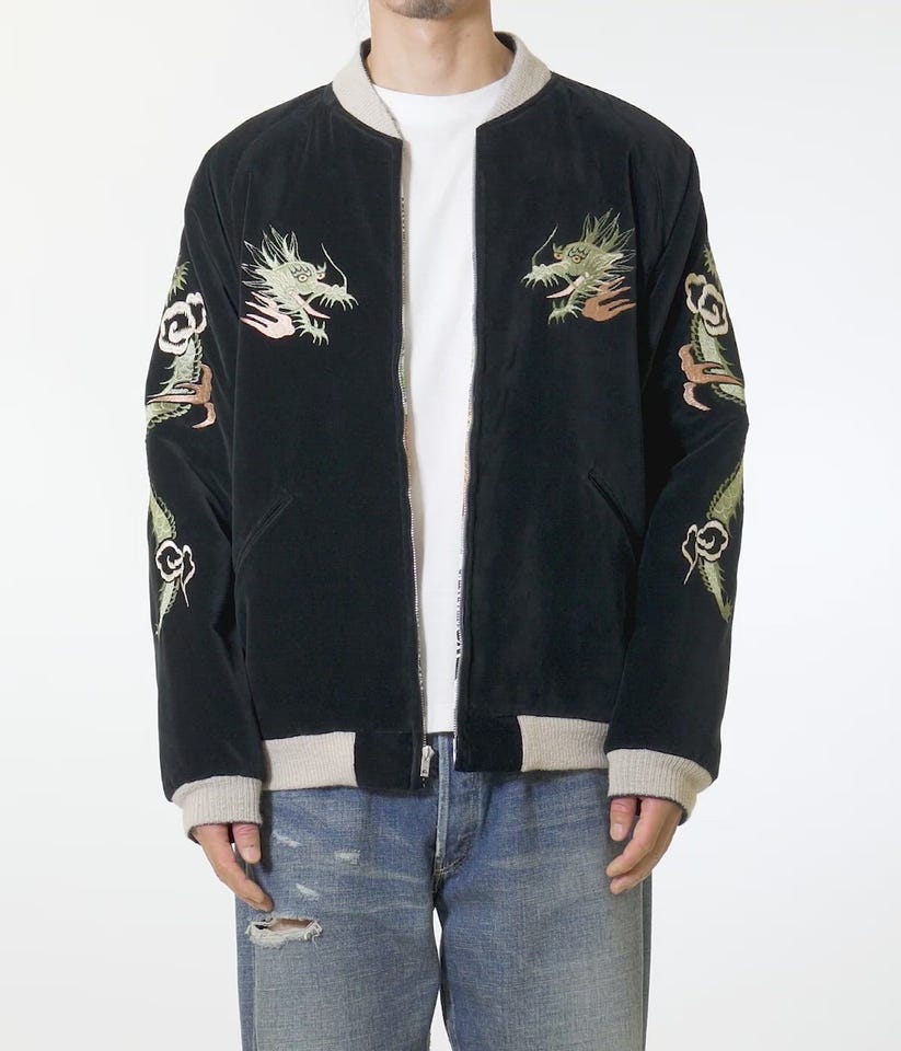 ジャケット・アウター GOLD SPECIAL EDITION SOUVENIR JACKET GOLD スカジャン 東洋エンタープライズ / ゴールド：SPECIAL