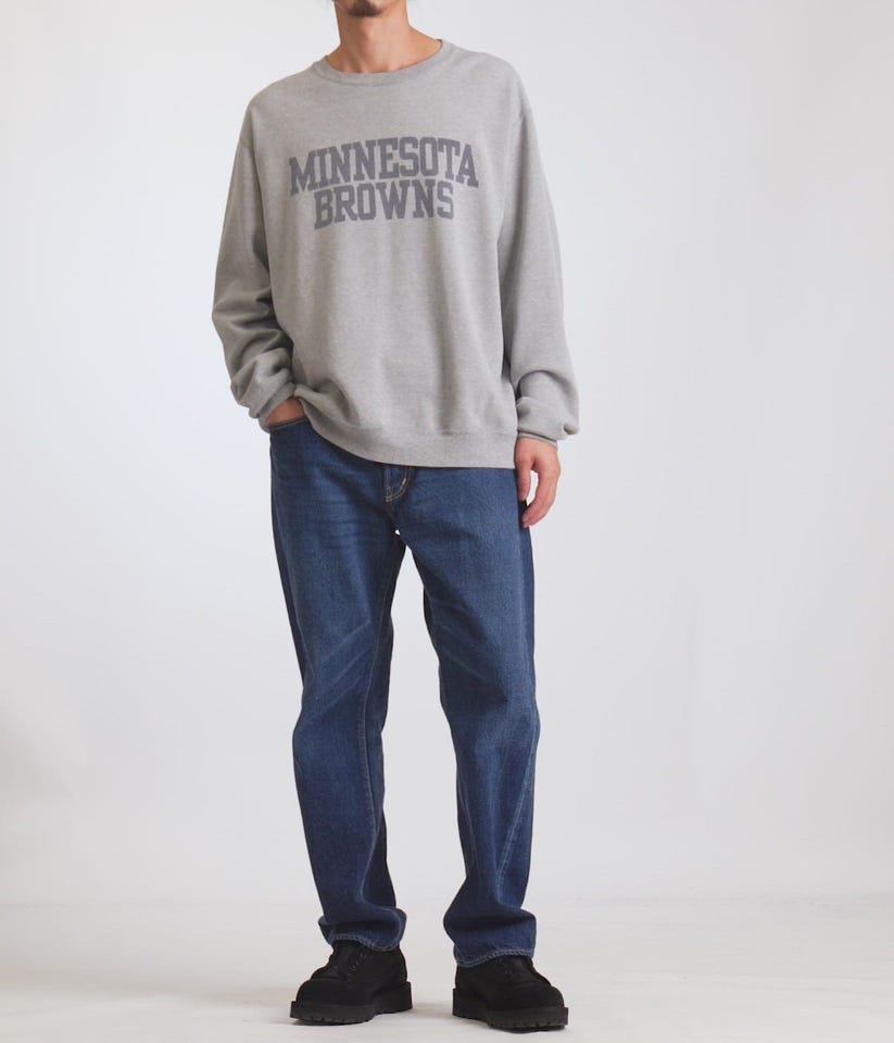 別注 SP加工裏毛クルー(MINNESOTA) | REMI RELIEF(レミレリーフ