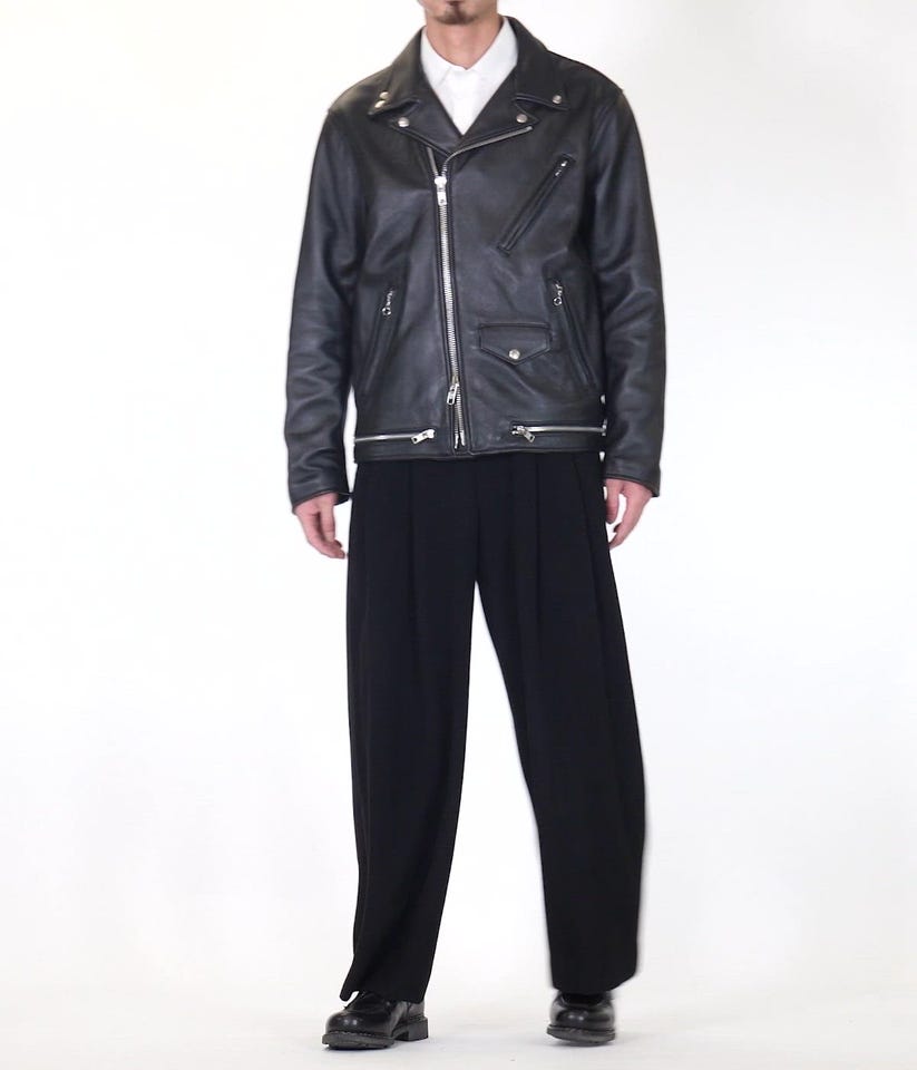 マーカのレザーライダース 別注 Schott x marka for ARKnets DOUBLE RIDERS JACKET | marka