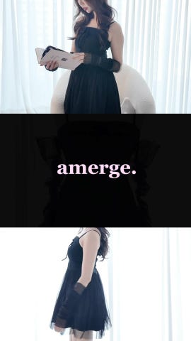 【専用出品】amerge ワンピース amerge.（アメルジュ）