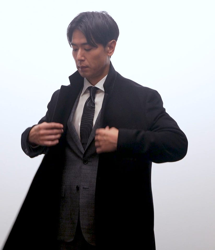 ストレッチ】PREMIUM ミルドチェック ジャケット(セットアップ対応