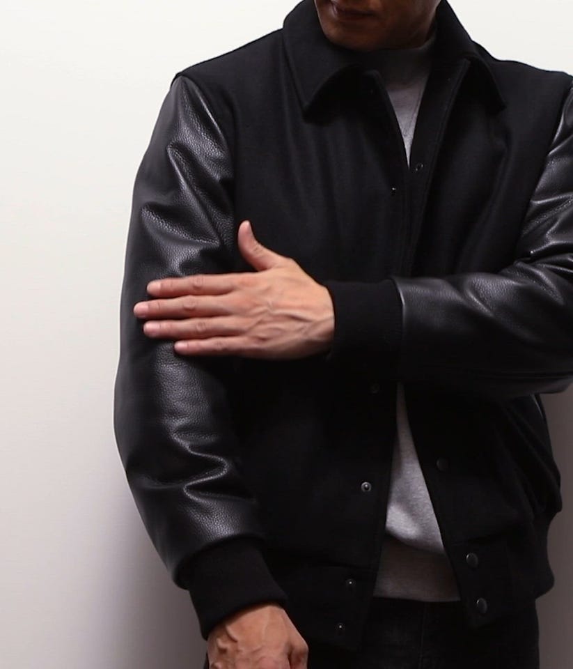 NEWYORKER MELTON スタジアムジャンパー(85436850-2025