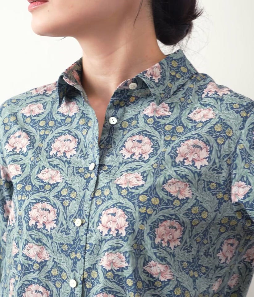 リバティ ウィリアム・モリス アフリカンマリーゴールド レギュラー