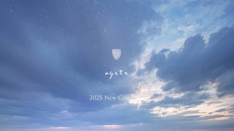 agete｜アガット ジュエリー | 2025 New Collection ”CELESTIAL” 移