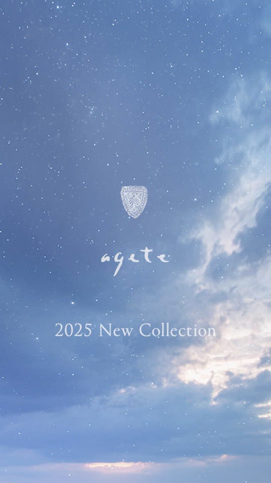 agete｜アガット ジュエリー | 2025 New Collection ”CELESTIAL” 移