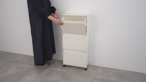 rectie ボックス3段 37.5L | W40×D19.5×H89cm | 収納ボックス・衣装 